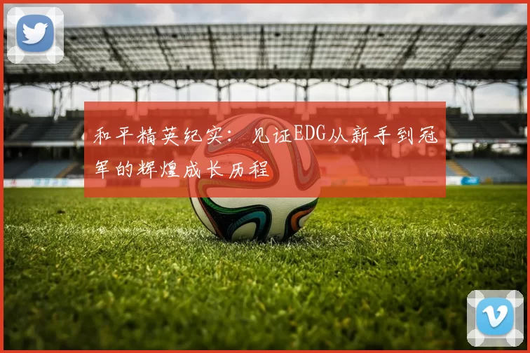 和平精英纪实:见证EDG从新手到冠军的辉煌成长历程